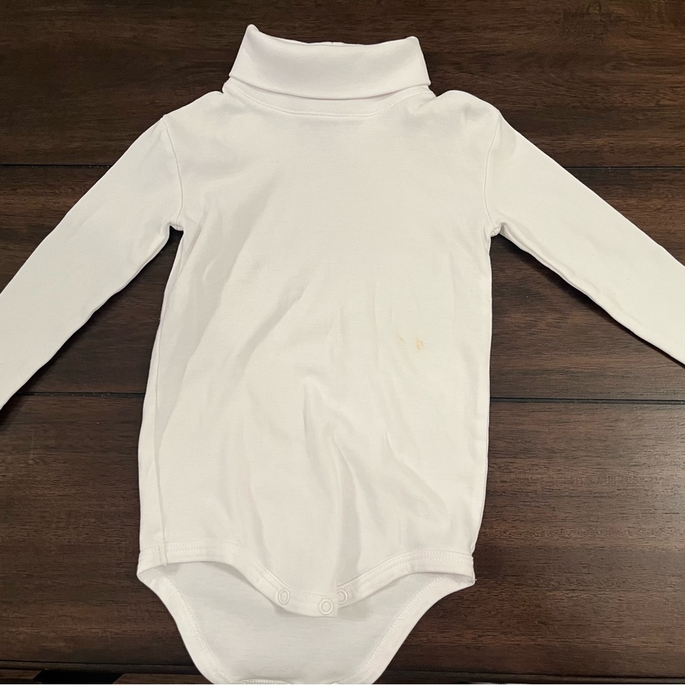 The Beaufort bonnet company 18-24m white turtleneck NWOT